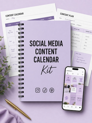 Social Media Calendar Kit